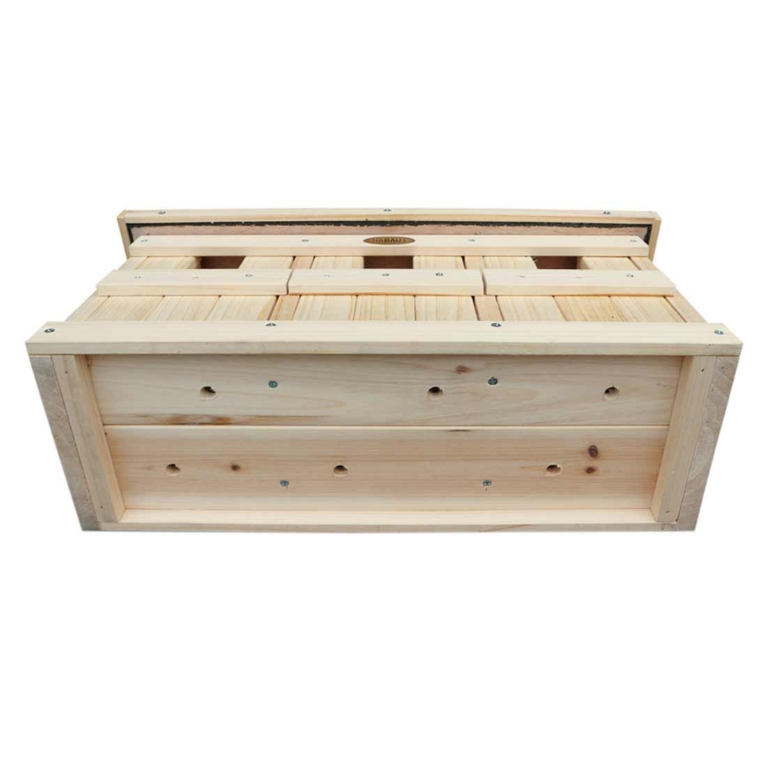 Habau Spatzenhaus 3-er 45,5x17x23 cm