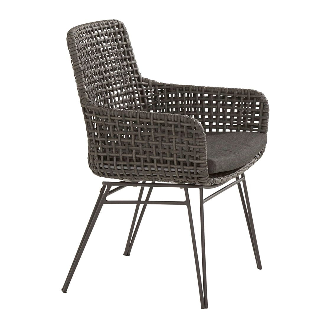 4Seasons Opera Gartensessel Aluminium/Geflecht