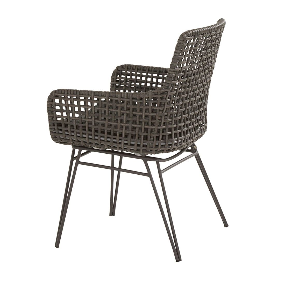 4Seasons Opera Gartensessel Aluminium/Geflecht