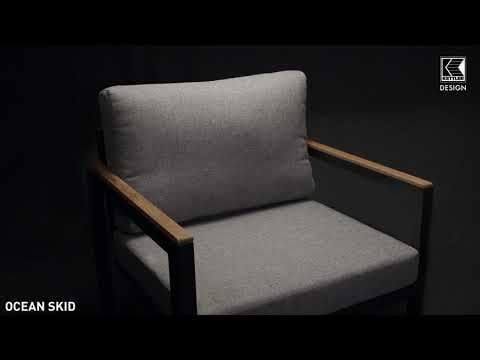 Kettler Ocean Skid Modular Loungesessel Aluminium/Olefin