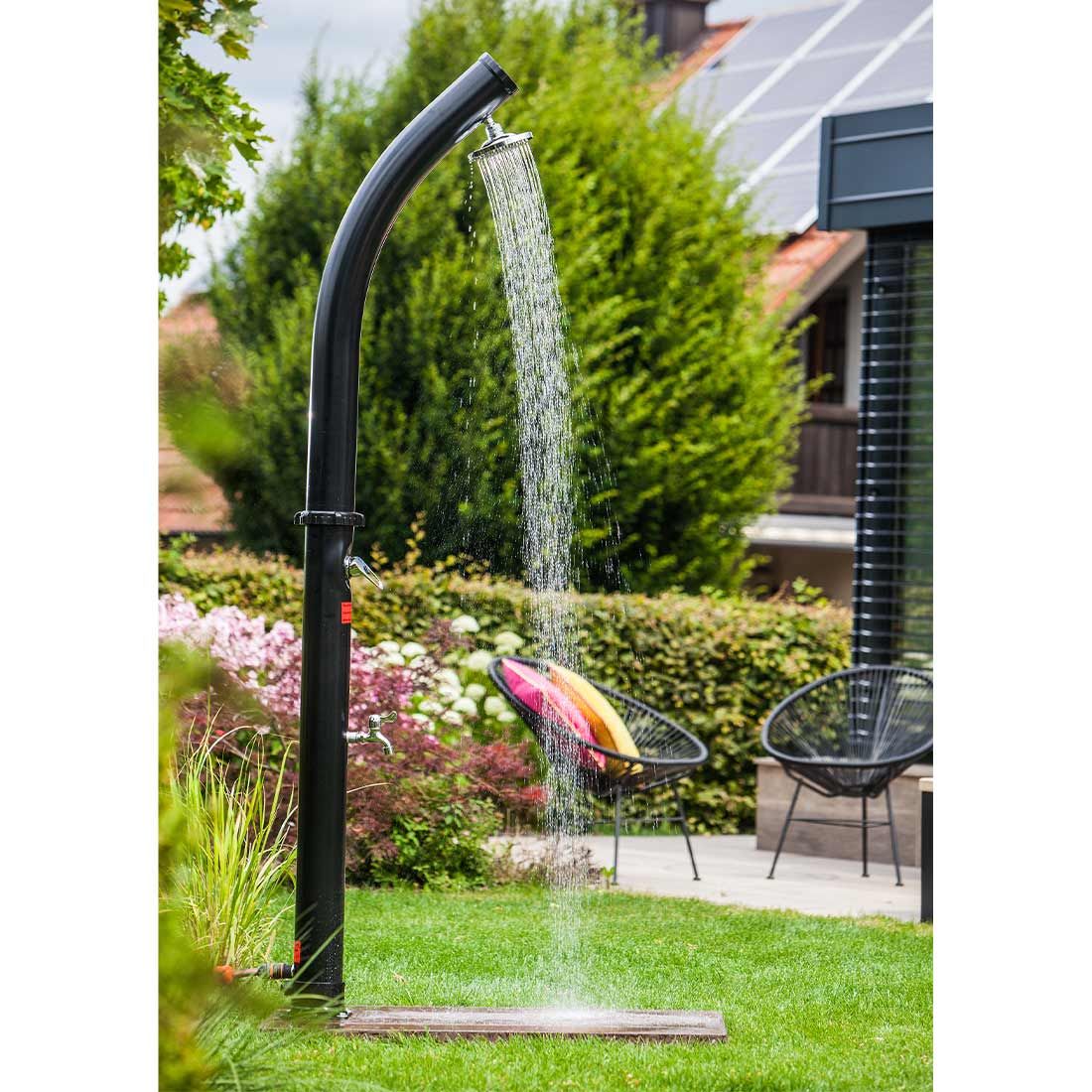 Summer Fun Menorca Garten Solardusche gebogen