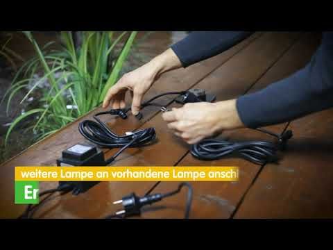 OUTLIV. Smart Light Starter-Set "6 Decklights mit Transformator"