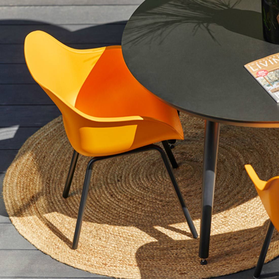 Hartman Sophie Elegance Rondo Gartensessel Aluminium/Kunststoff