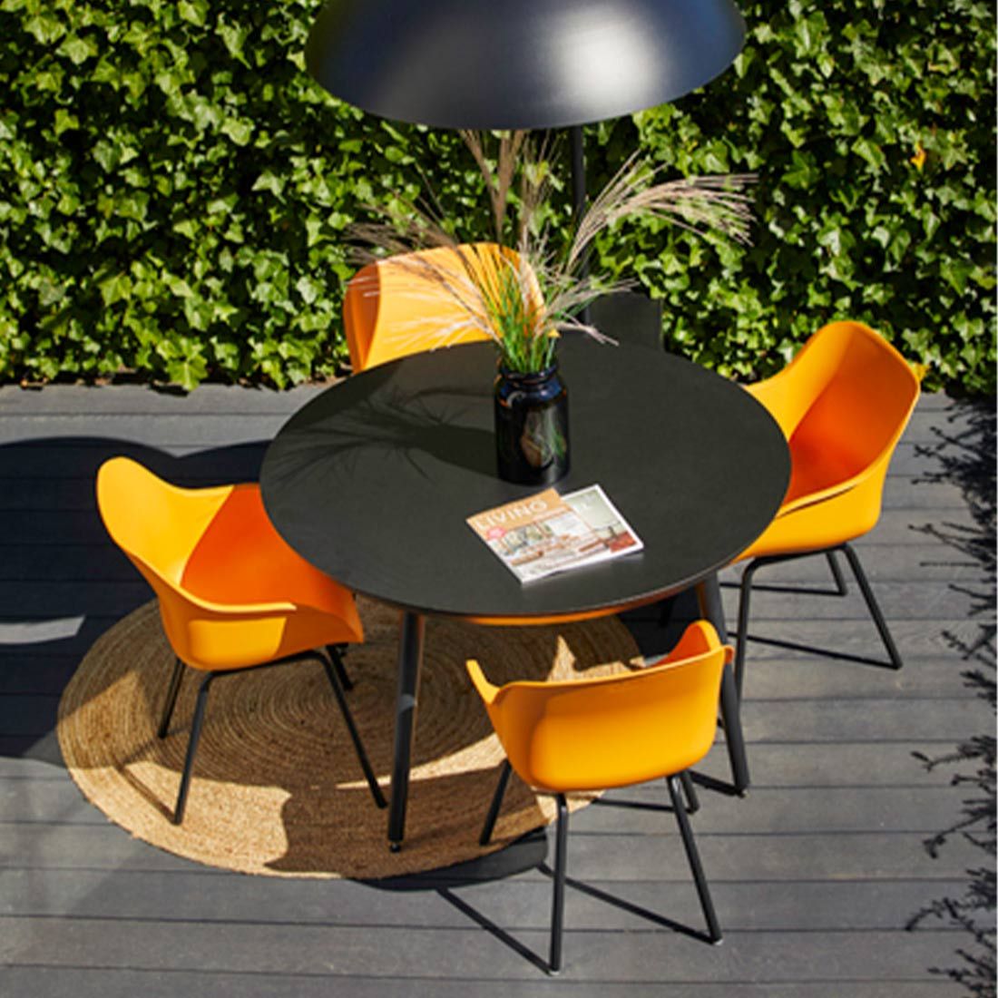 Hartman Sophie Elegance Rondo Gartensessel Aluminium/Kunststoff