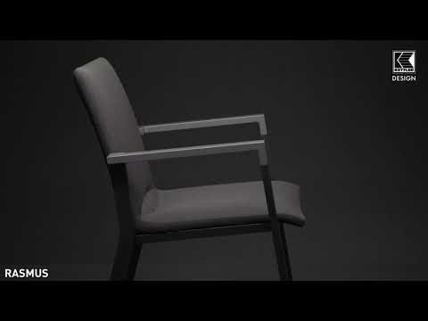 Kettler Rasmus Gartenmöbelset 5-tlg. + Tisch 160x95cm