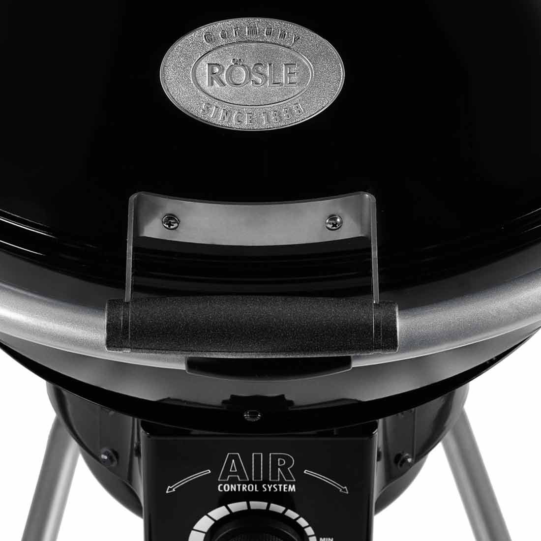 Rösle No.1 AIR F50 Holzkohlegrill inkl. Abdeckhaube
