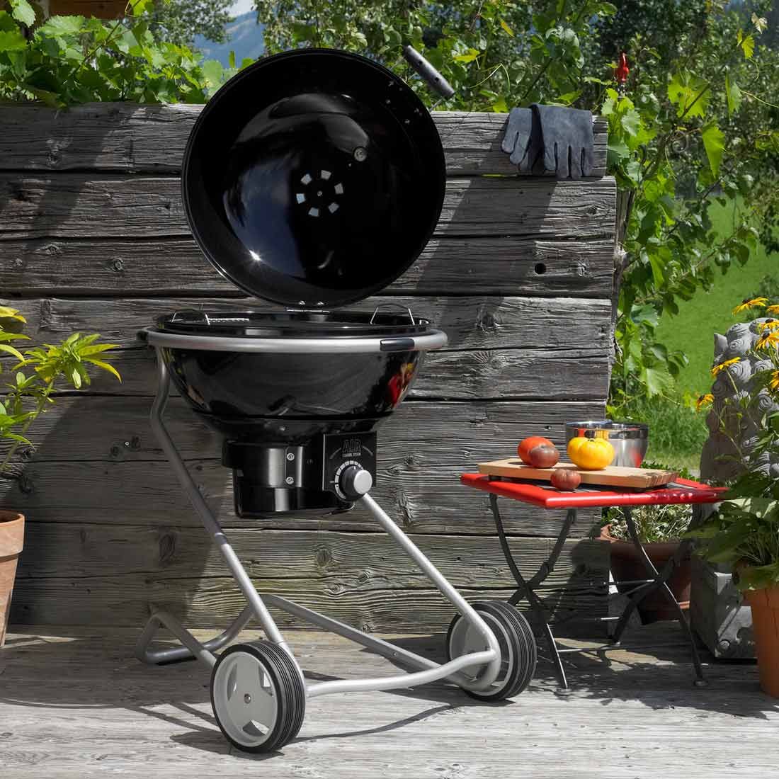 Rösle No.1 AIR F50 Holzkohlegrill inkl. Abdeckhaube
