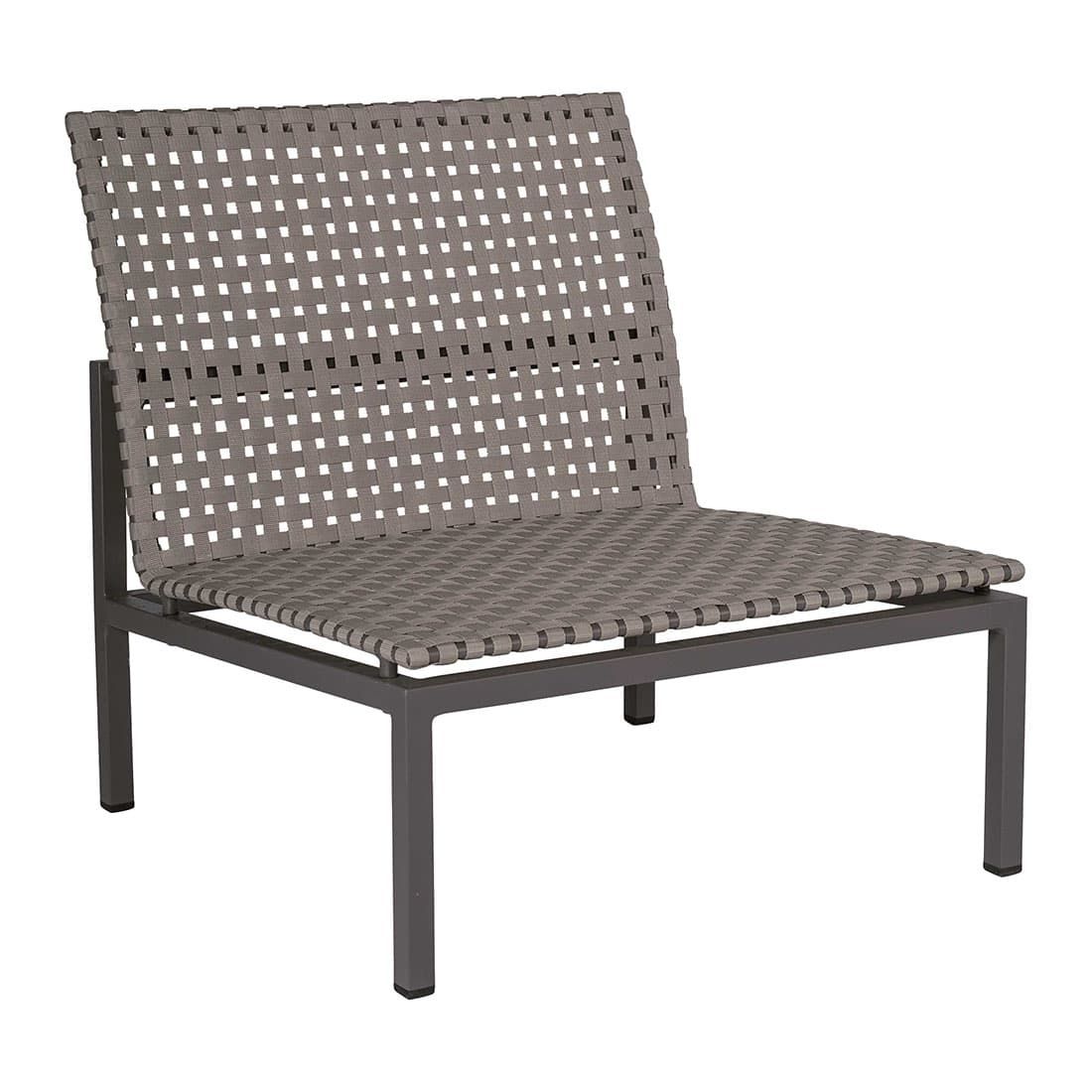 Stern Lucy Loungeset 6-tlg. Aluminium/Gurtbespannung