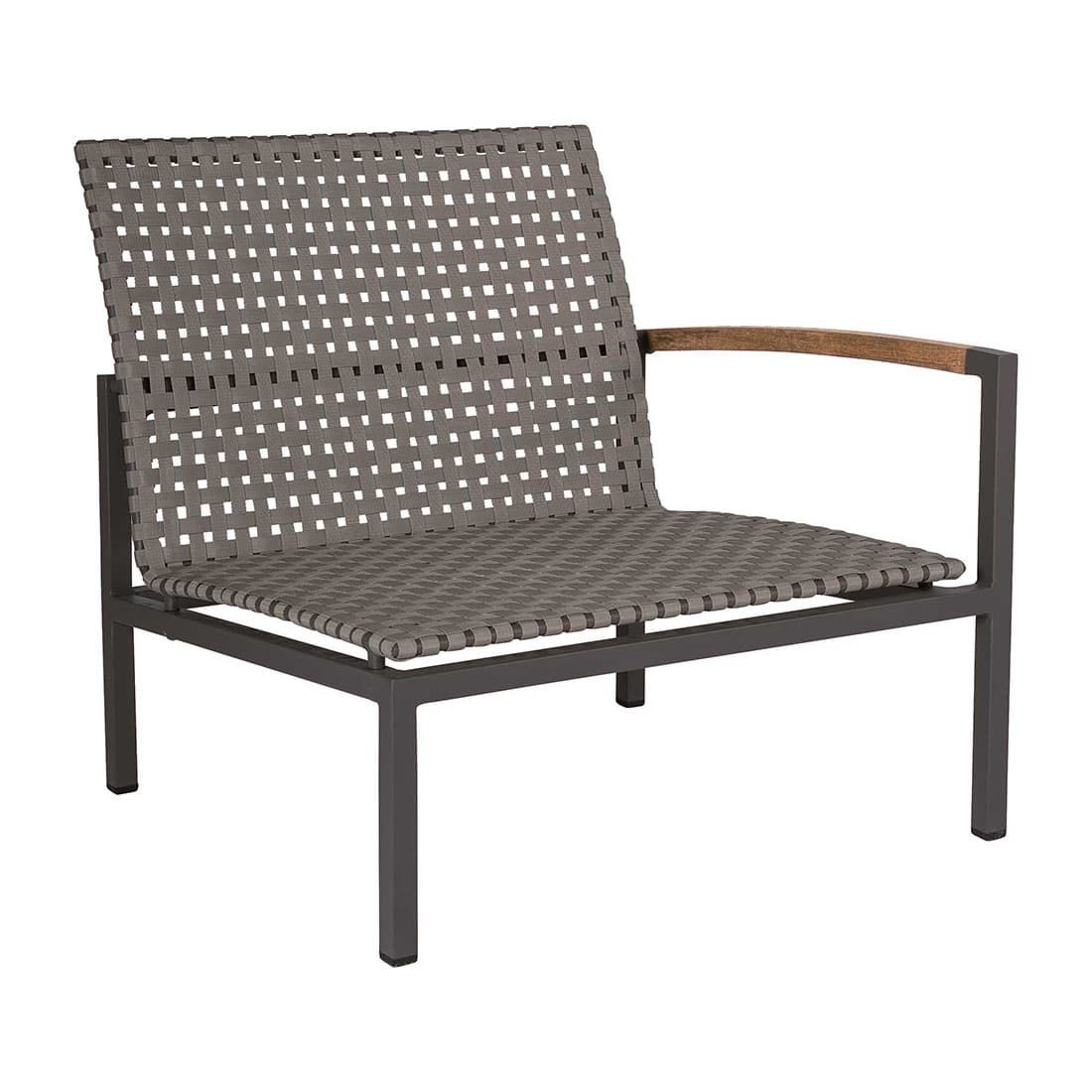 Stern Lucy Loungeset 6-tlg. Aluminium/Gurtbespannung