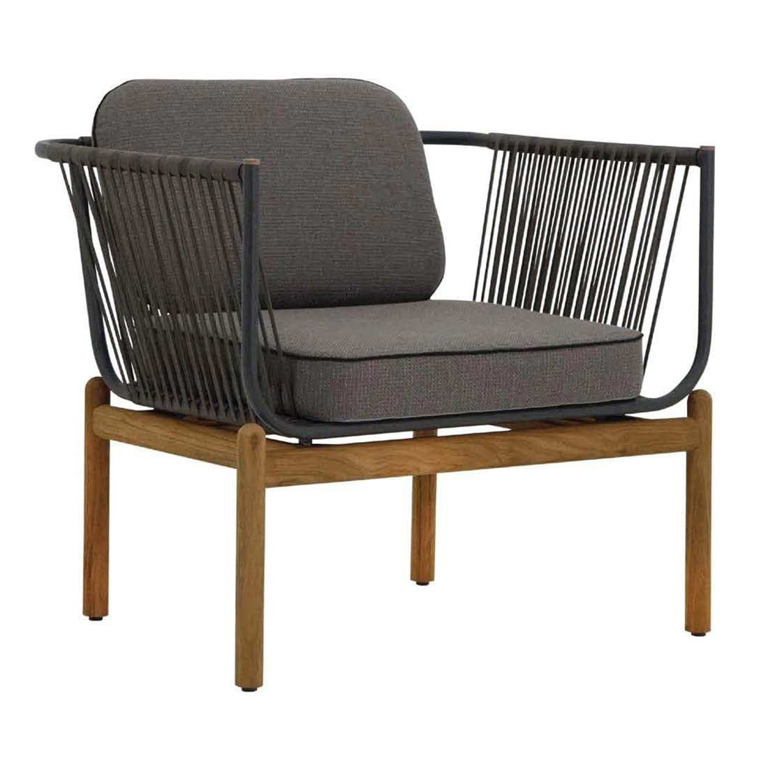 Zebra Pollux Loungeset 2-tlg. Teak/Rope