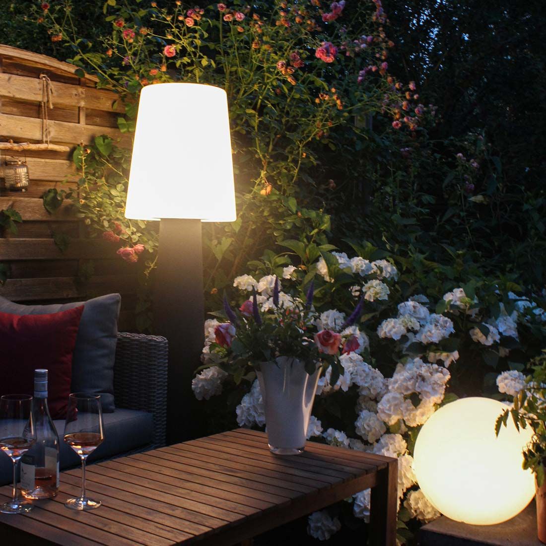 VON HASTEDT High Light PLUS SMART Stehlampe Outdoor H160cm LED