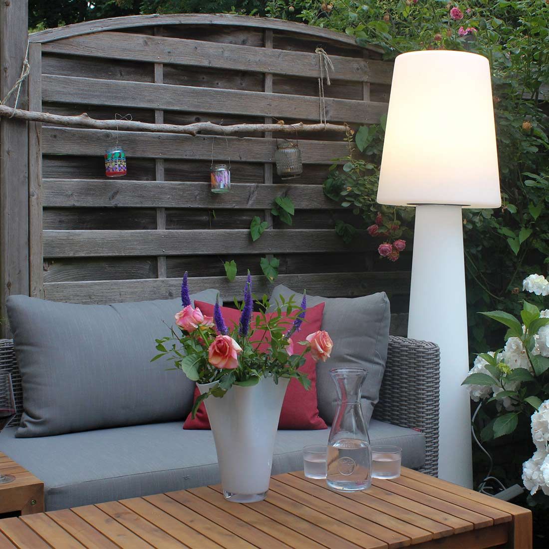 VON HASTEDT High Light PLUS SMART Stehlampe Outdoor H160cm LED
