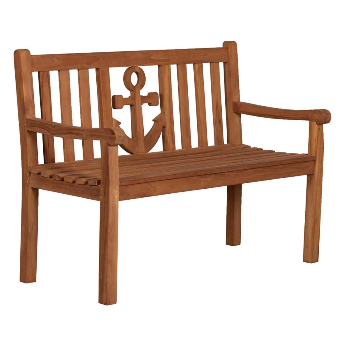 deVries Woodie Anker Gartenbank 120cm Teakholz