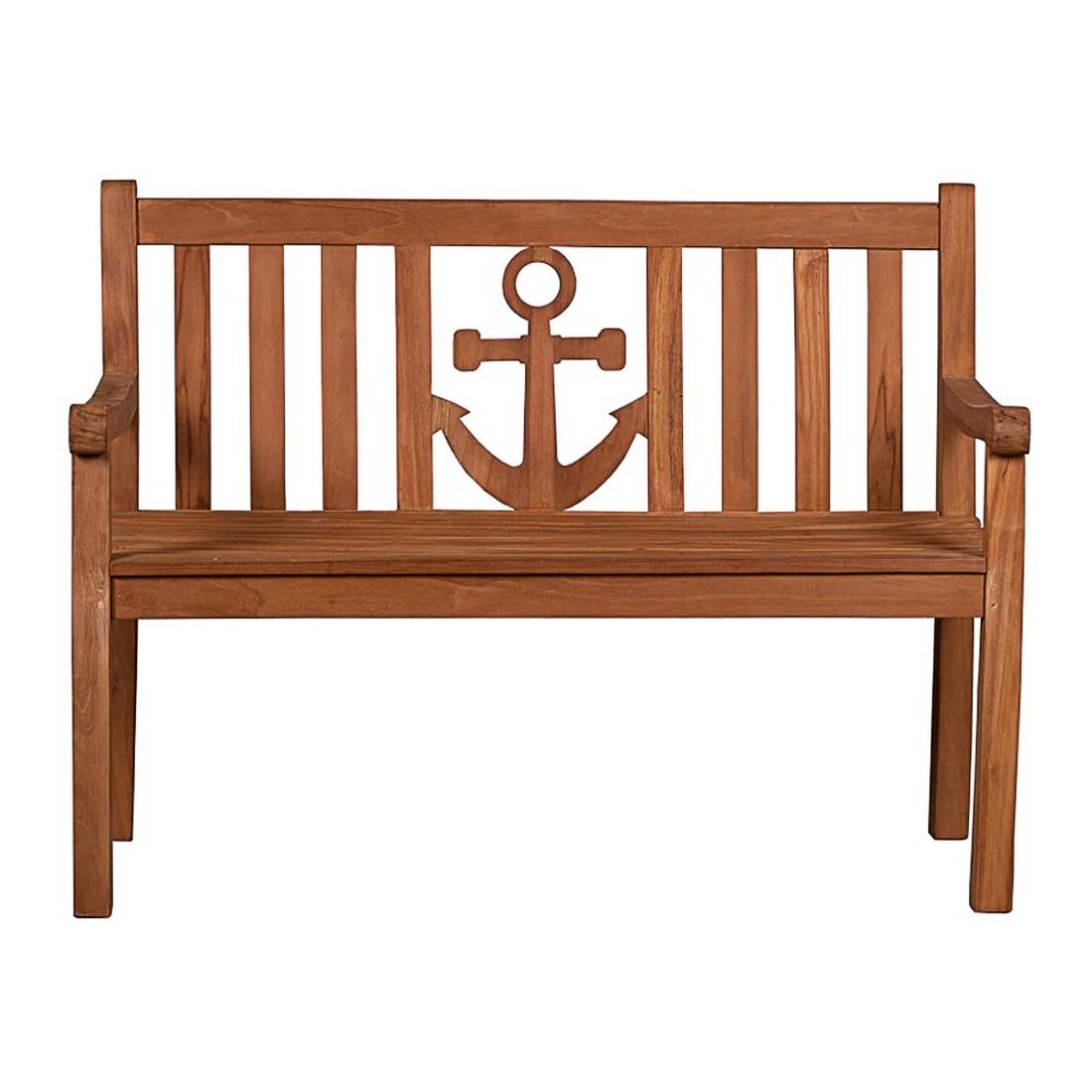 deVries Woodie Anker Gartenbank 120cm Teakholz