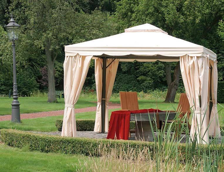 Siena Garden Dubai Gartenpavillon 3x3m