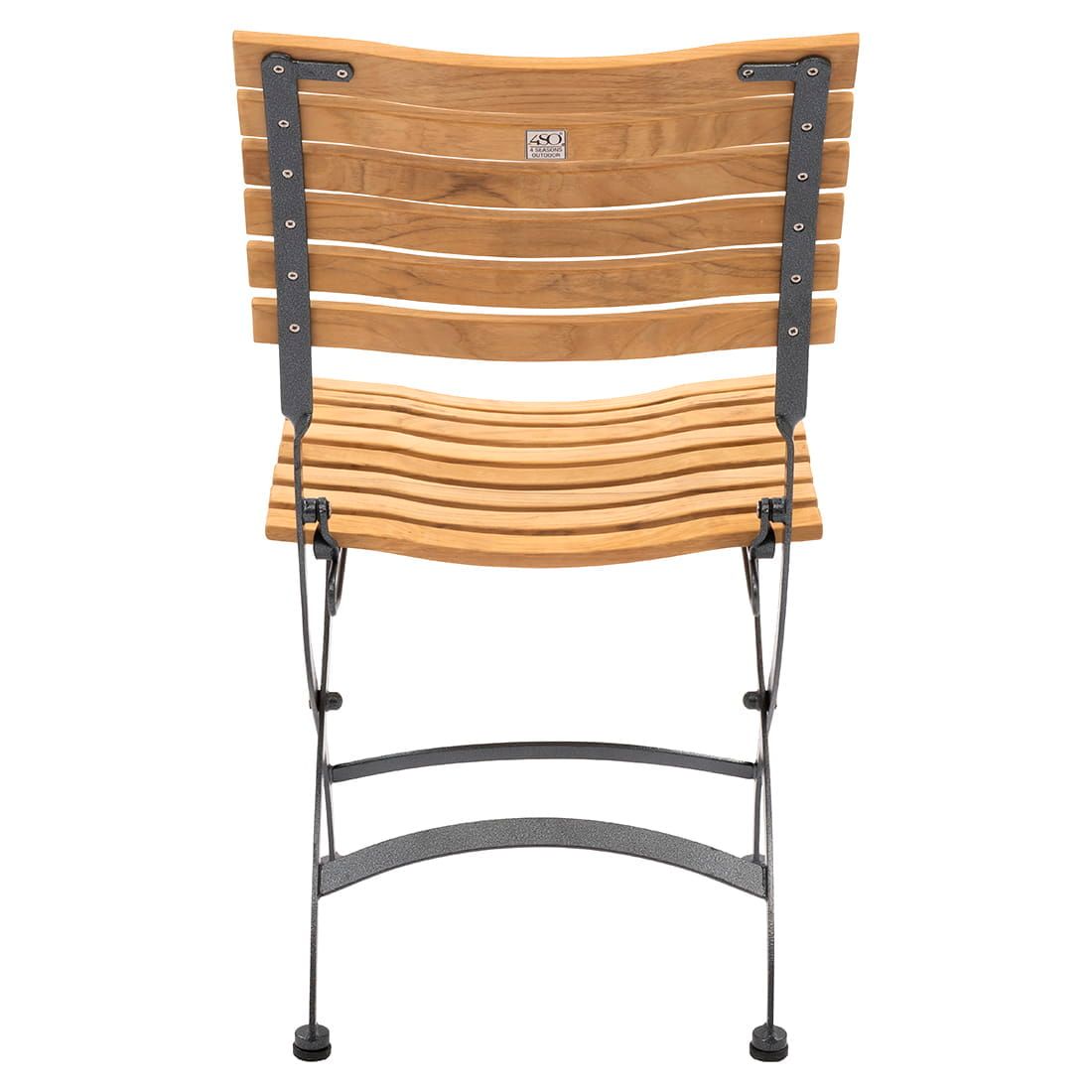 4Seasons Bellini Biergartenstuhl Eisen Verzinkt/Teak