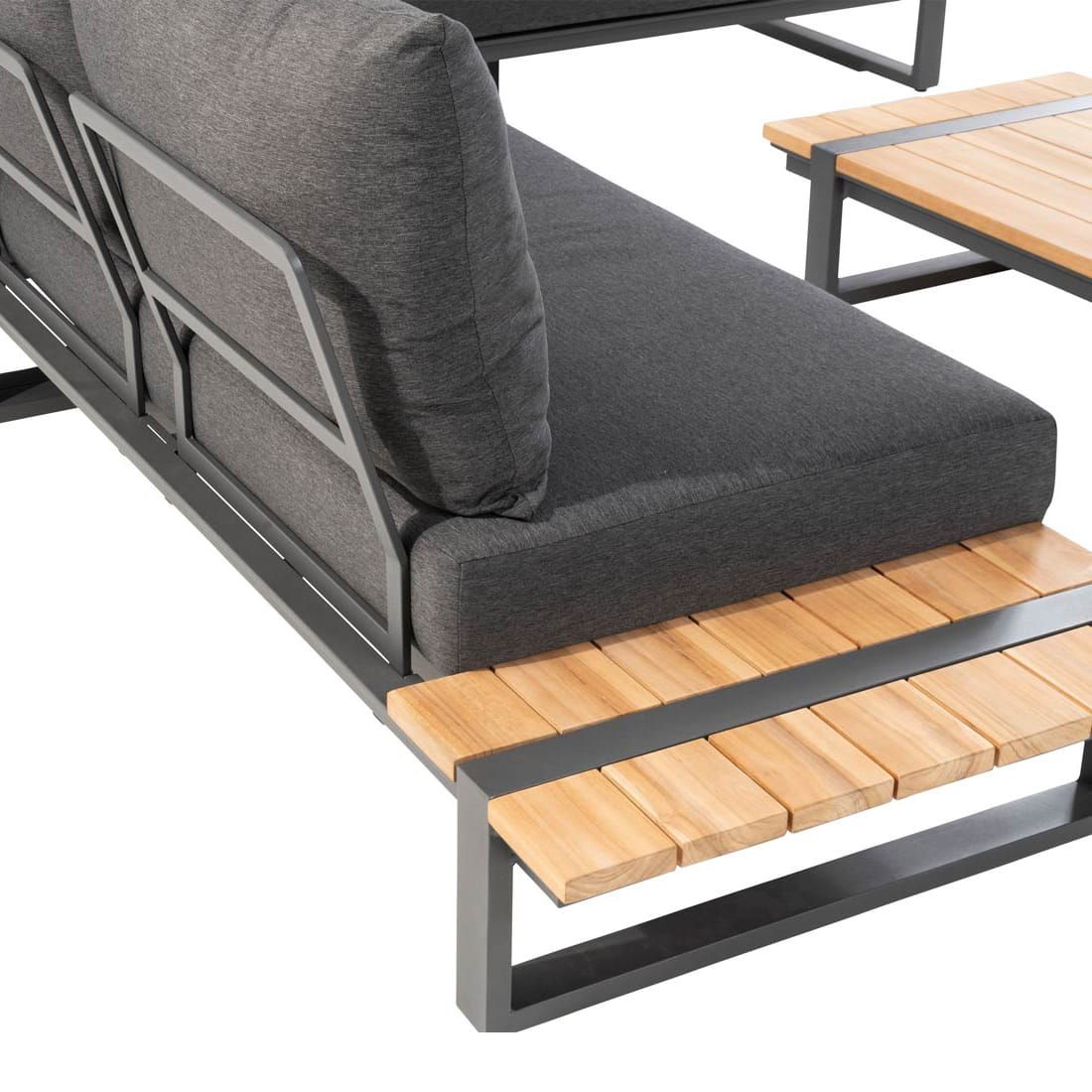 4Seasons Country Ecklounge 5-tlg. mit Tisch 110x65cm