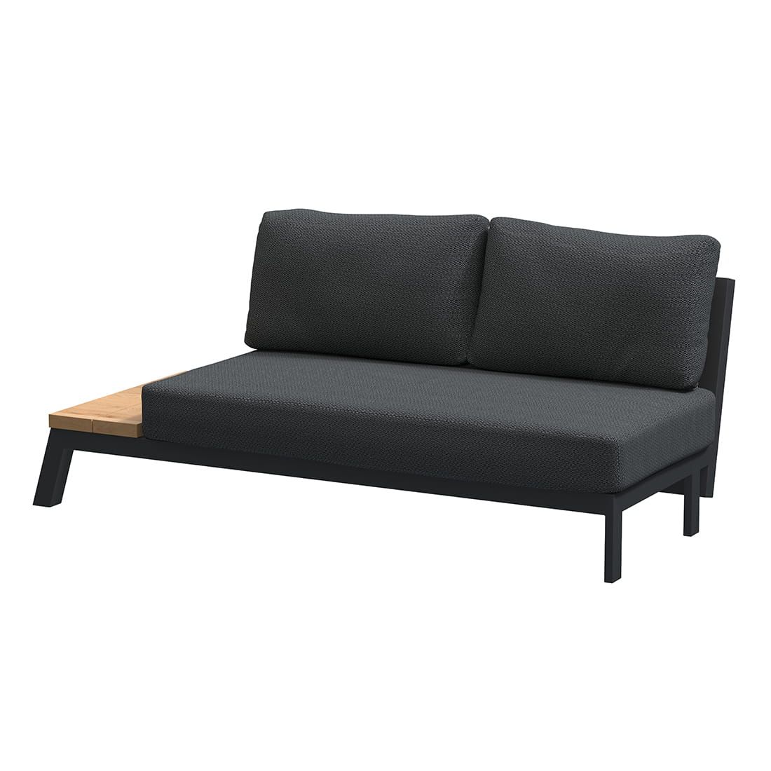 4Seasons Empire Ecklounge Aluminium/Teak