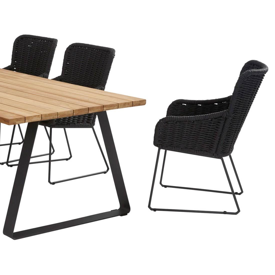4Seasons Wing Gartenmöbelset 7-tlg. mit Tisch 240x100cm