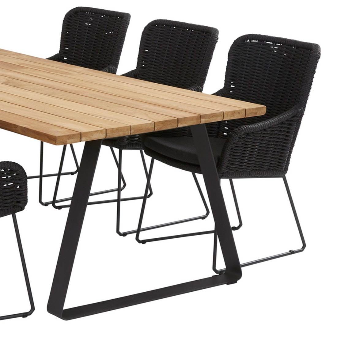 4Seasons Wing Gartenmöbelset 7-tlg. mit Tisch 240x100cm