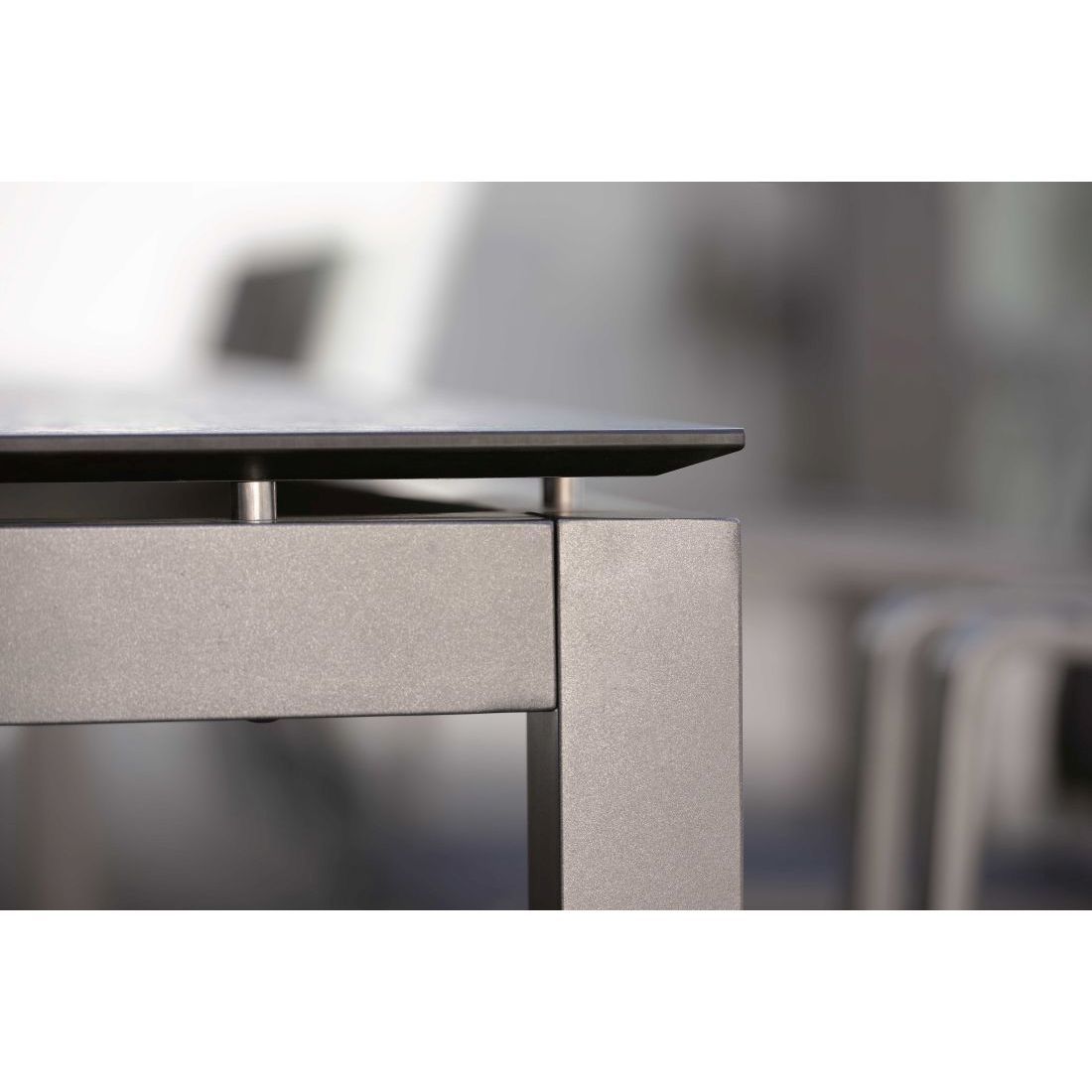 Stern Tischgestell 160x90 cm Aluminium