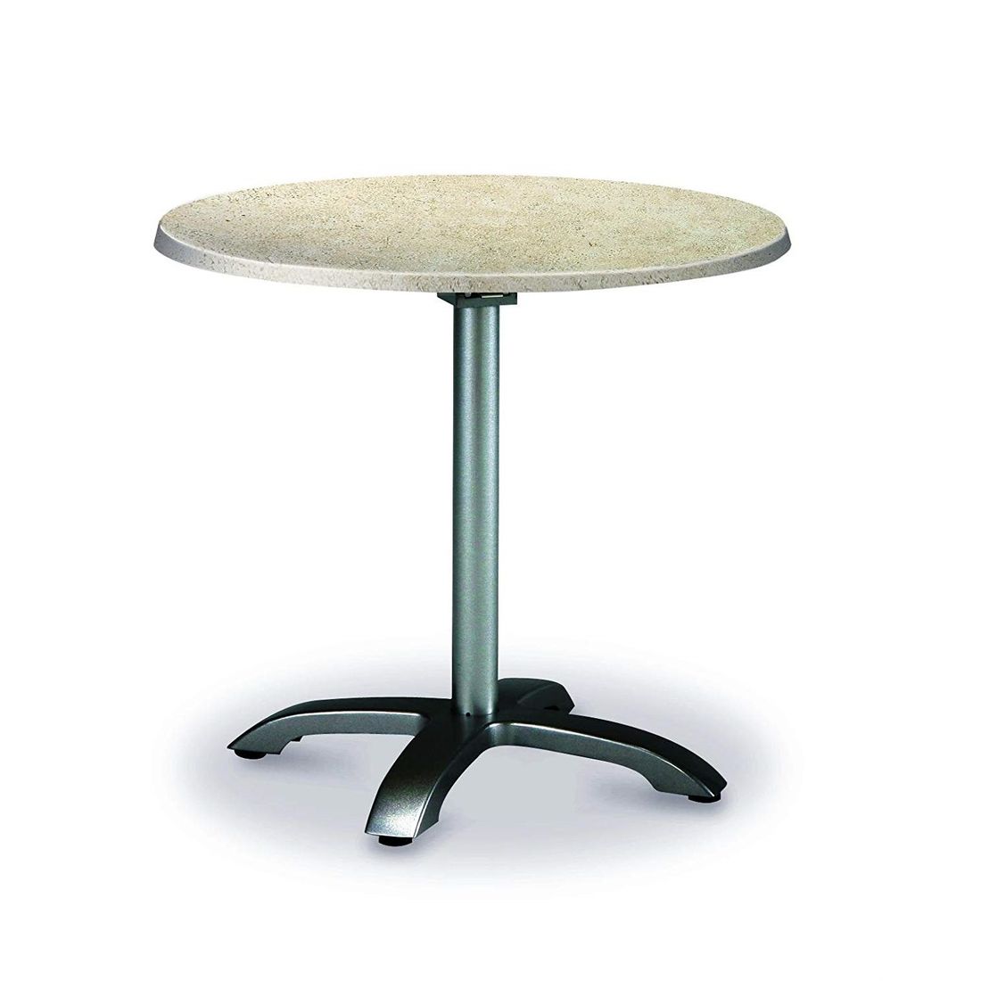 Best Maestro Klapptisch Ø90 cm Aluminium/Werzalit
