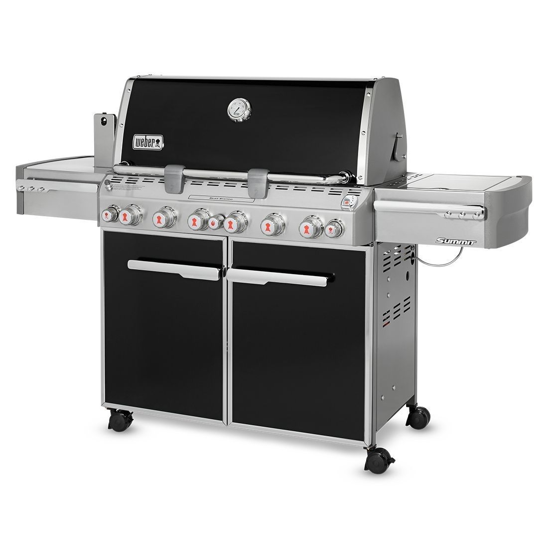 Weber Gasgrill Summit E-670 GBS, schwarz