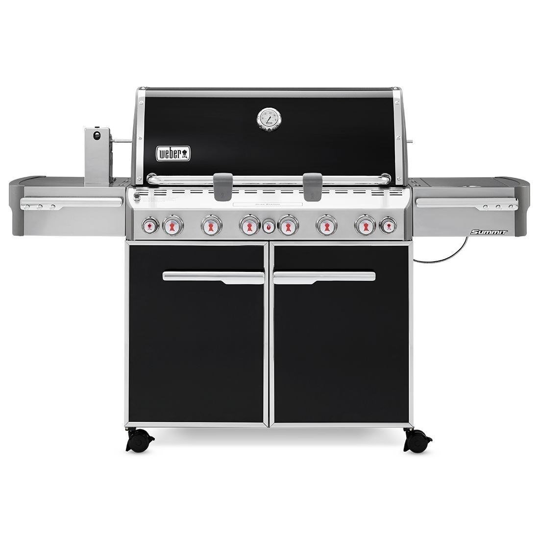 Weber Gasgrill Summit E-670 GBS, schwarz