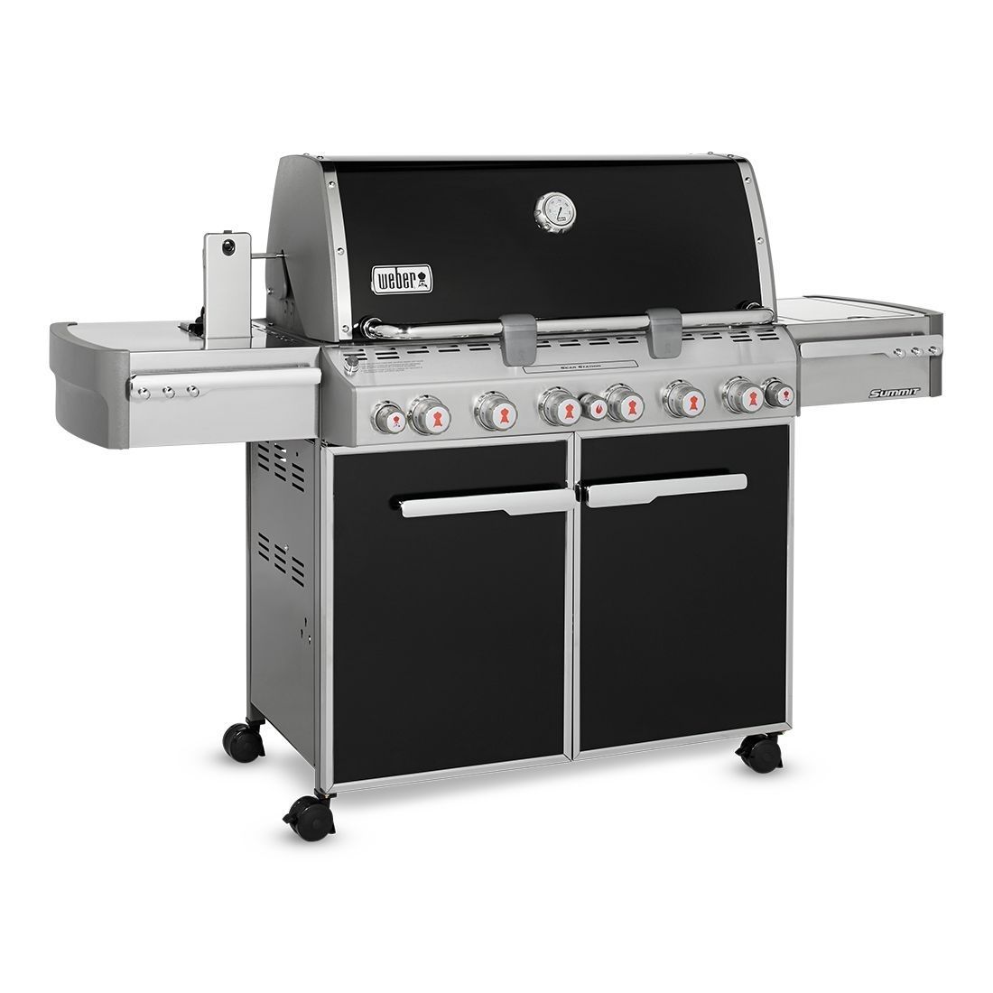 Weber Gasgrill Summit E-670 GBS, schwarz