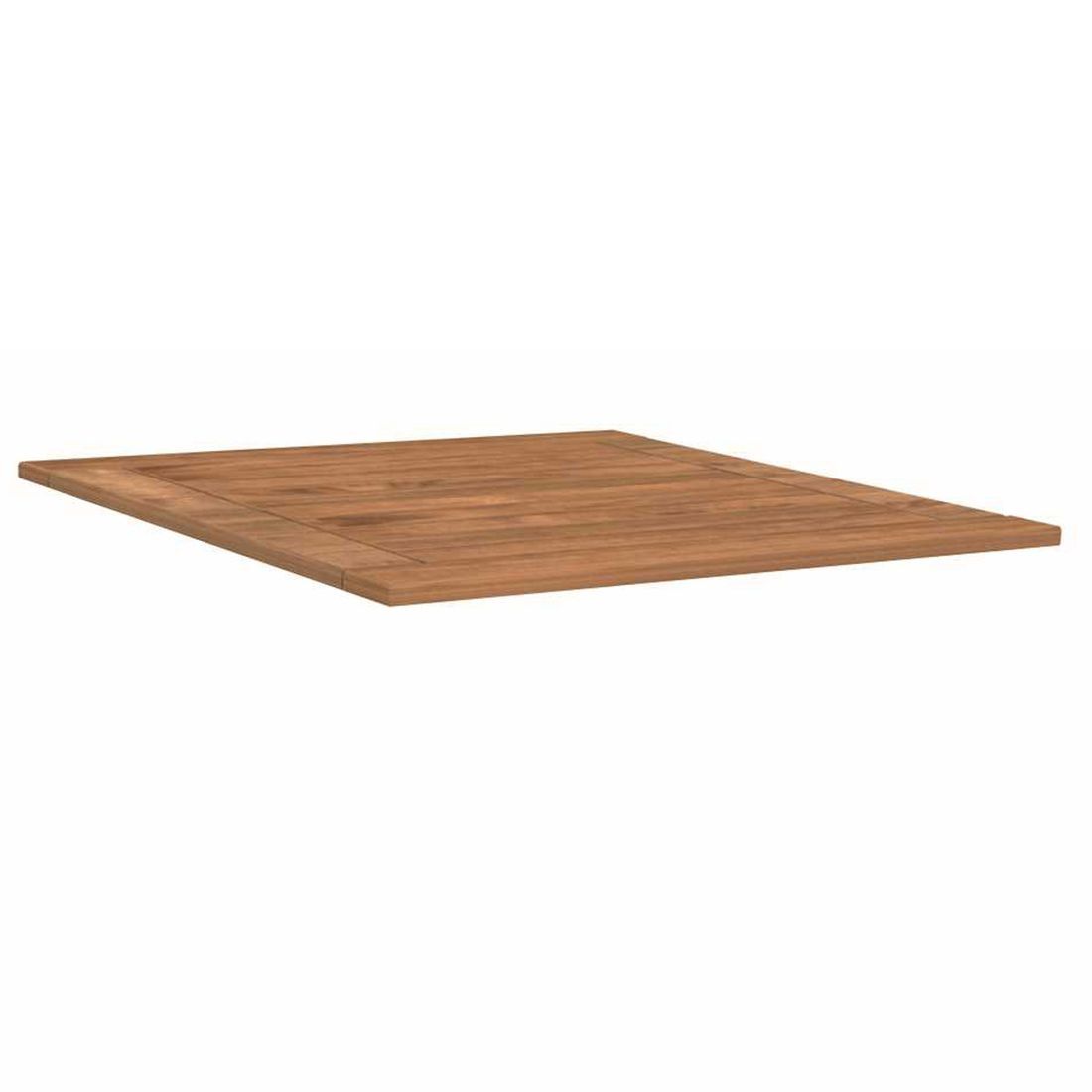 Stern Gartentisch-Platte 90x90cm Teak