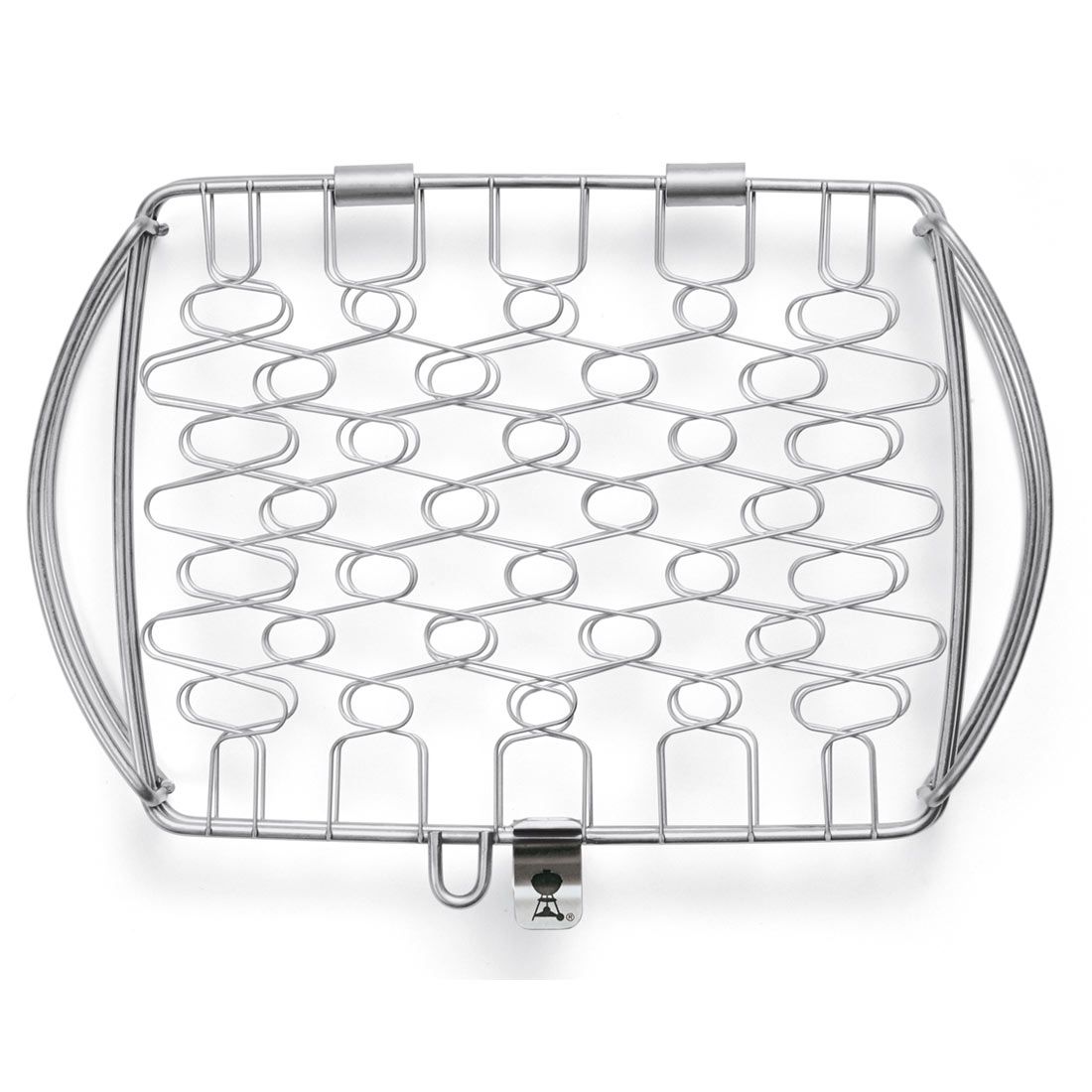 Weber Fisch- und Gemüsehalter Edelstahl klein