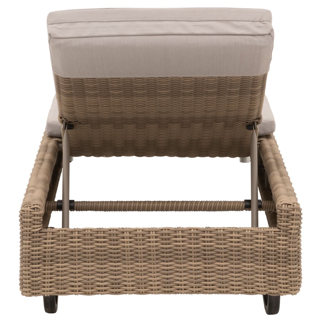 Domus Ventures Salamanca Loungeliege  Halbrundgeflecht/Olefin
