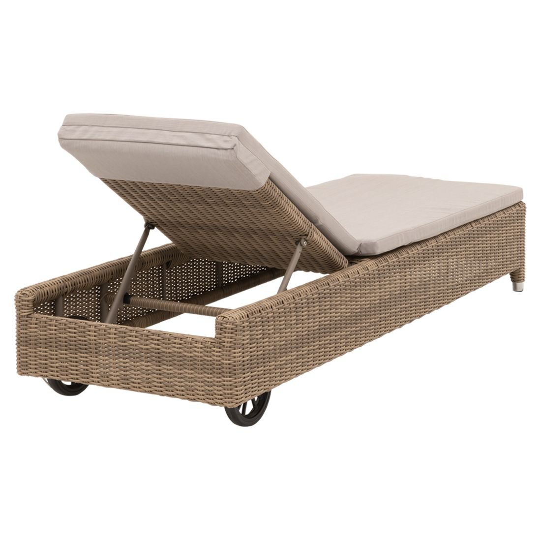 Domus Ventures Salamanca Loungeliege  Halbrundgeflecht/Olefin