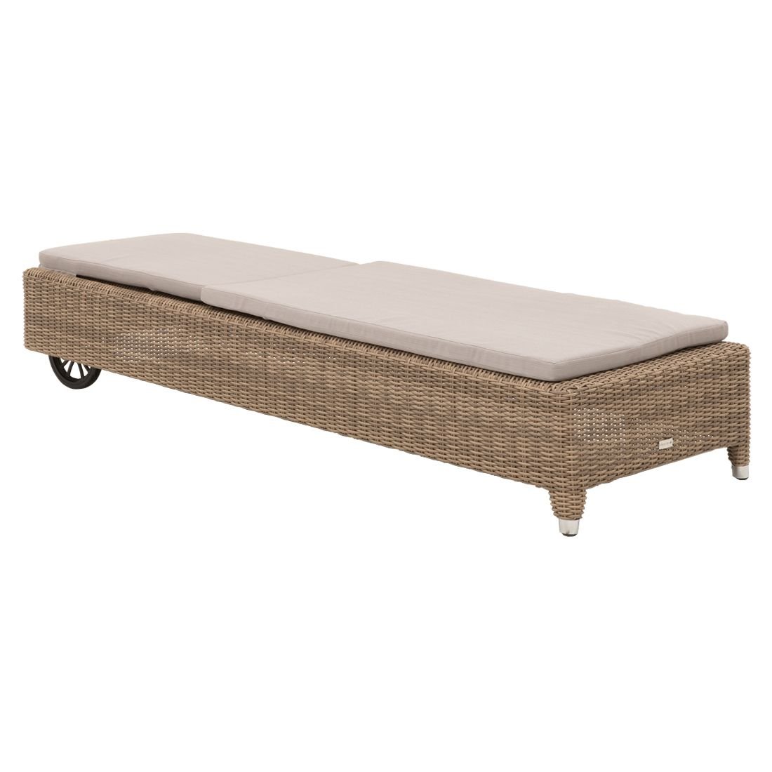 Domus Ventures Salamanca Loungeliege  Halbrundgeflecht/Olefin