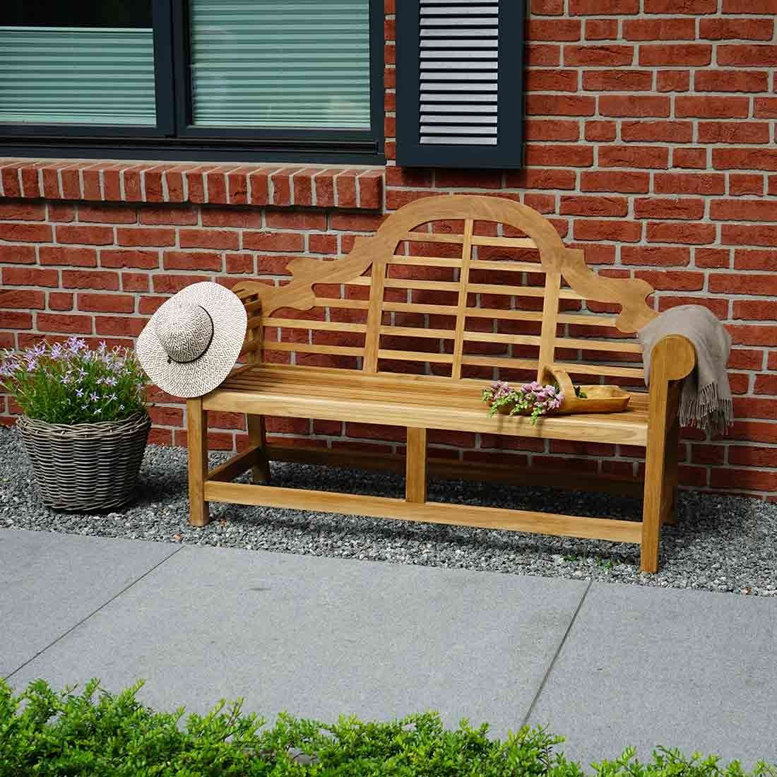 Ploß Marlboro Gartenbank 196cm Teak