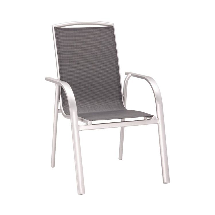Best Palermo Stapelsessel Aluminium/Textilene