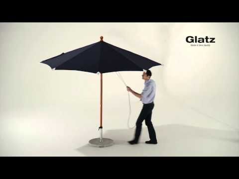 Glatz Piazzino Easy Stockschirm Ø300 cm