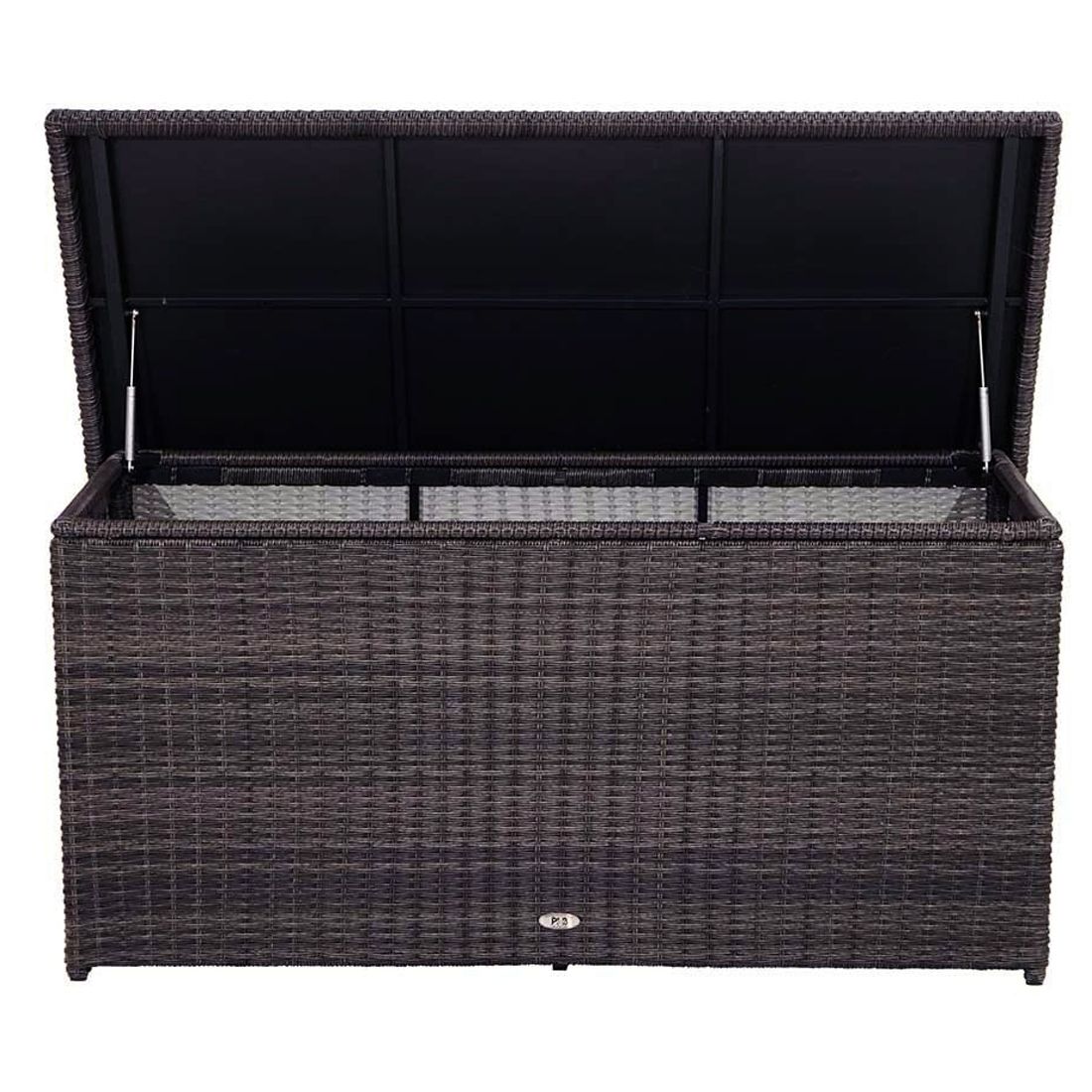 Ploß Rocking Gartenbox Aluminium/Geflecht