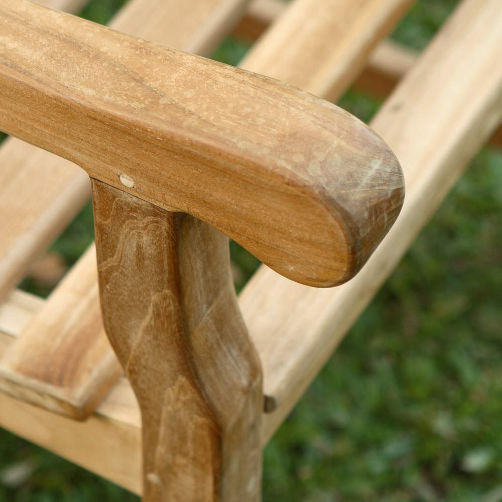 deVries Mendip Gartenbank 130cm Teak