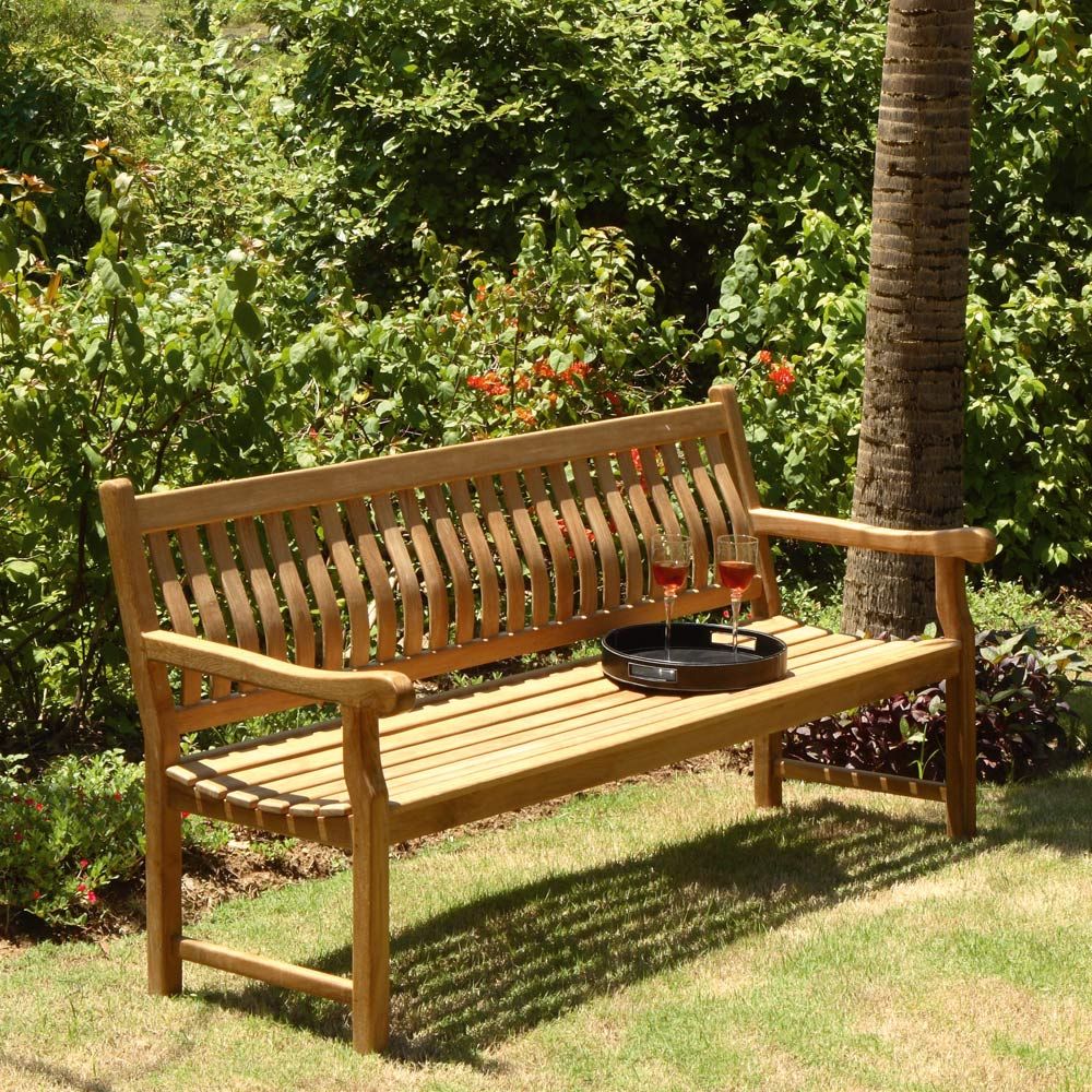 deVries Mendip Gartenbank 190cm Teak
