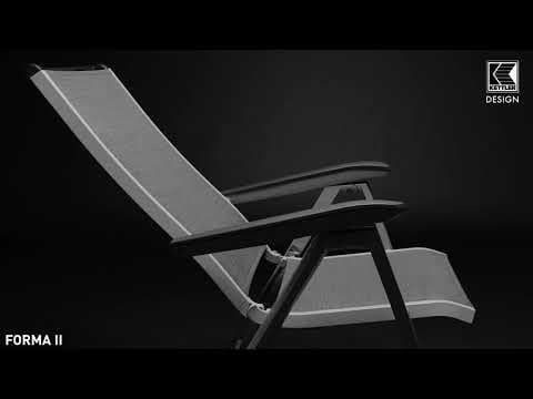 Kettler Forma II Klappsessel Aluminium/Textilene
