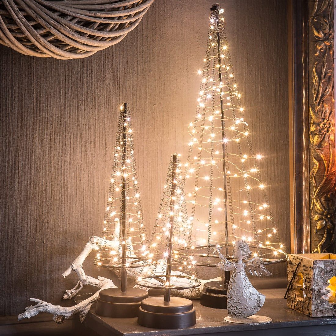 Christmas United LED Mini-Weihnachtsbaum 120 LEDs 51cm - Indoor