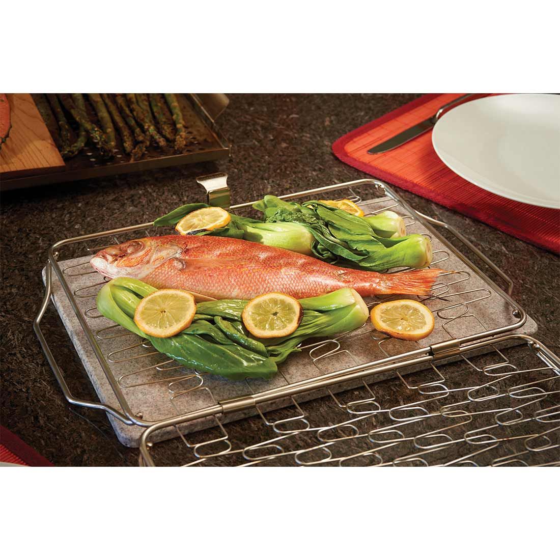Napoleon Fisch- und Gemüsehalter, Klappbar