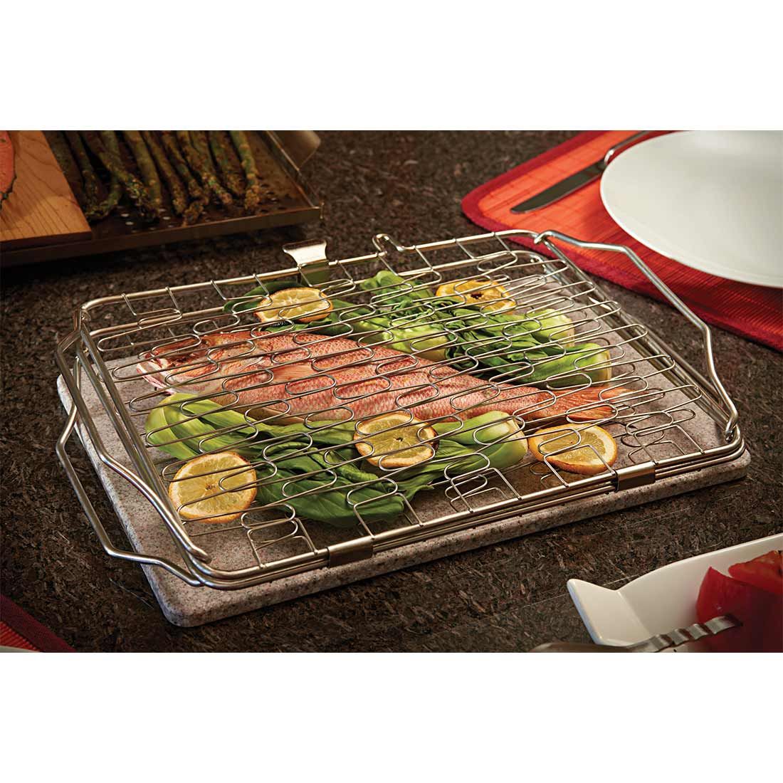 Napoleon Fisch- und Gemüsehalter, Klappbar