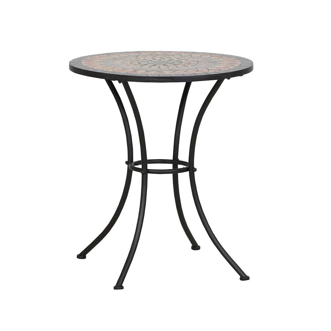 Siena Garden Prato Tisch Ø60cm Stahl/Mosaikoptik