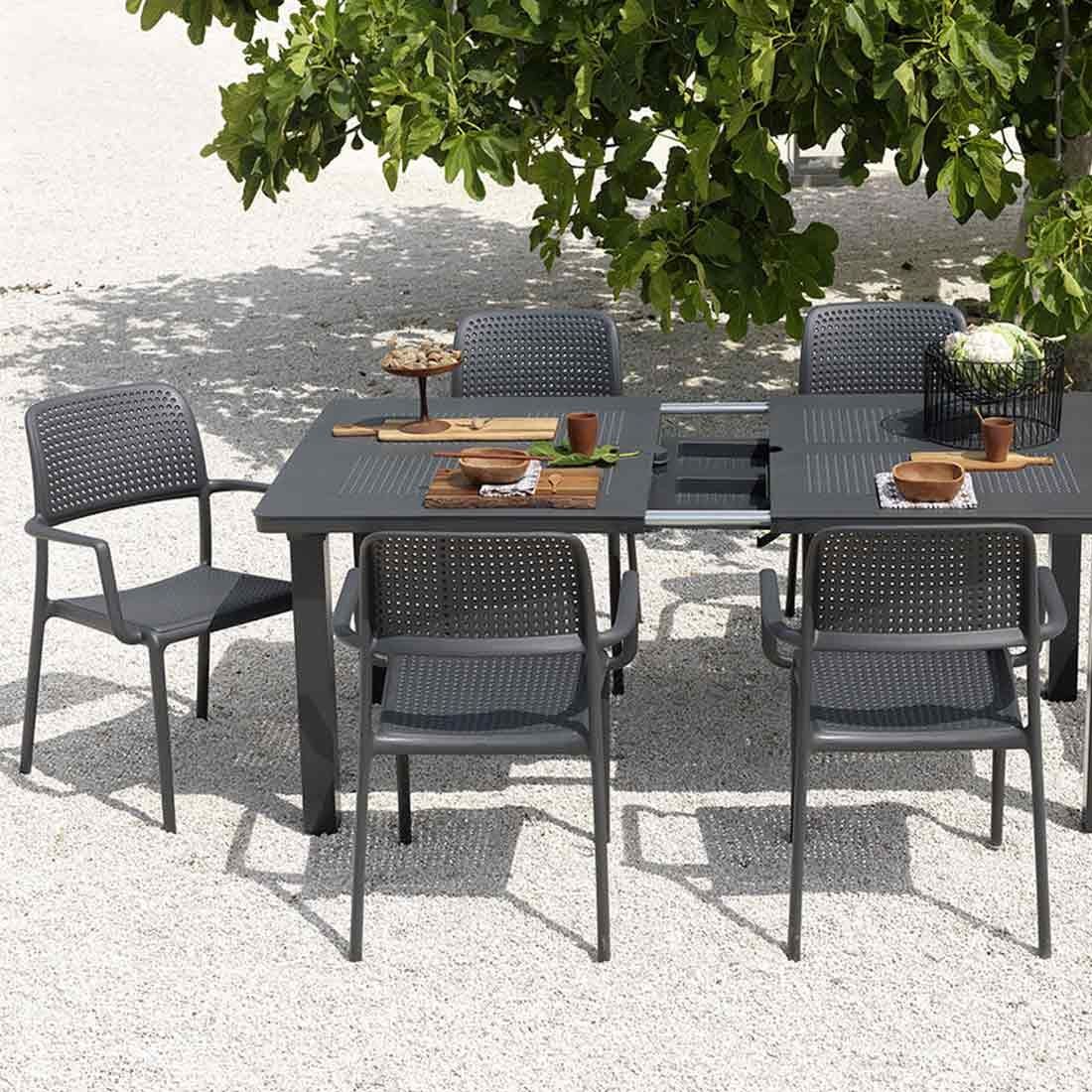 Nardi Bora Gartenmöbelset 7-tlg. Kunststoff