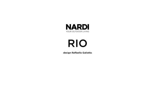 Nardi Net Stapelsessel-Gartenmöbelset  9-teilig mit Rio Ausziehtisch 210/280x100 cm