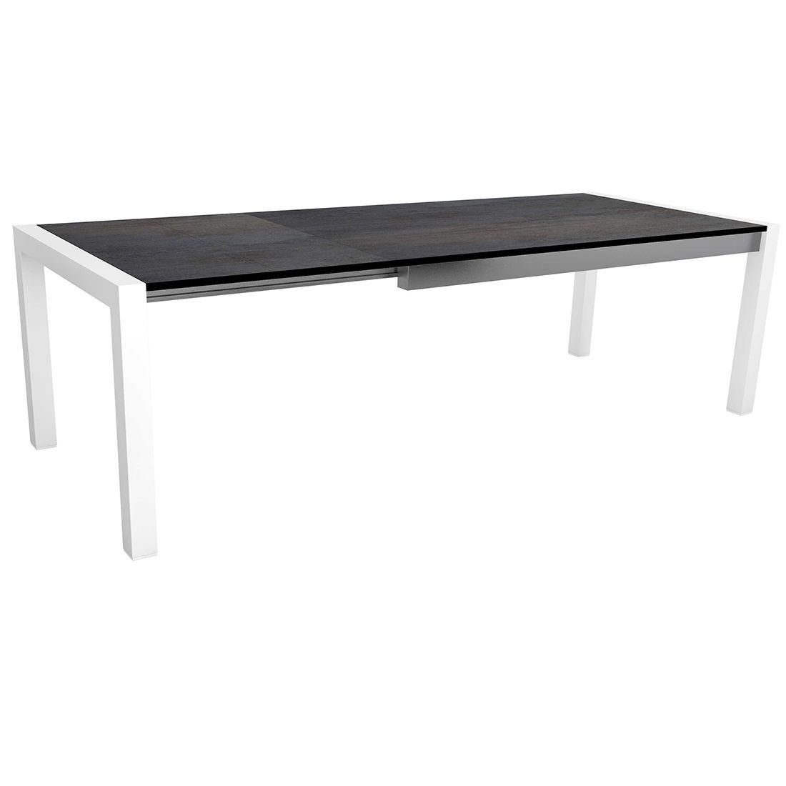Stern Ausziehtisch 174/214/254x90 cm Aluminium/Silverstar