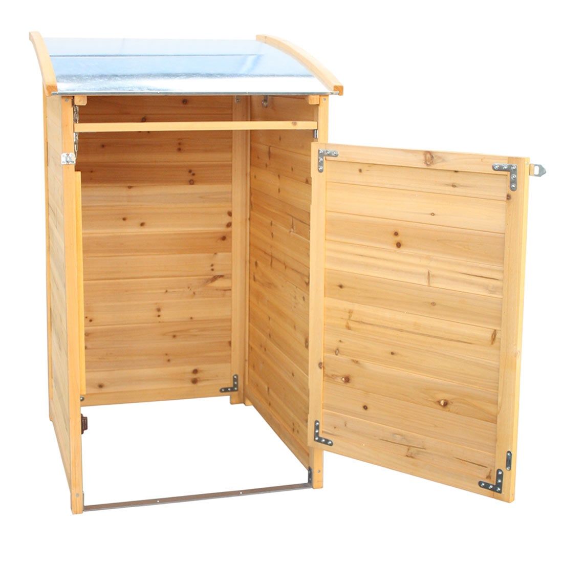 Habau Mülltonnenbox 240 Liter Spießtanne/Blech