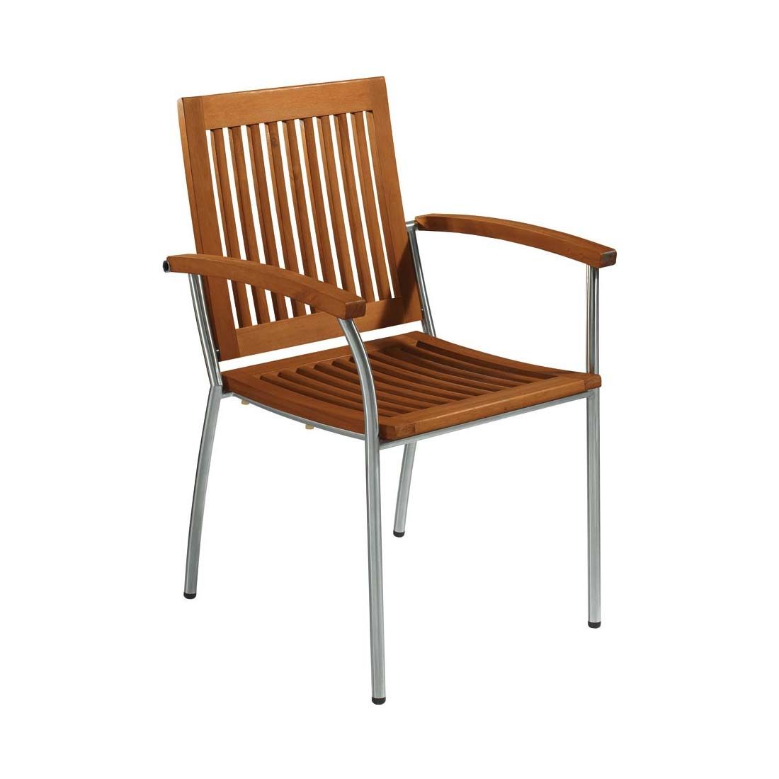 Balke Singapur I 7-tlg. Set 6x Stapelstuhl + Tisch